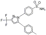 Celecoxib-d4 Struktur