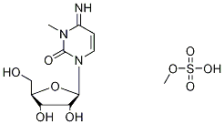 3-Methyl Cytidine-d3 Methosulfate-d3 Struktur