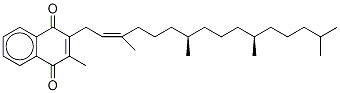 cis-Vitamin K1-d7 Structure