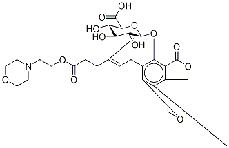 Mycophenolate Mofetil β-D-O-Glucuronide Struktur