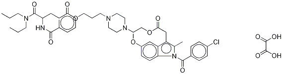 ProgluMetacin Dioxalate Struktur