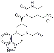 Cabergoline N-Oxide Struktur