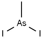 Methylarsonous-d3 Diiodide Struktur