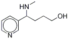 4-[N-(Methyl-d3)amino]-4-(3-pyridyl)butane-1-ol Struktur