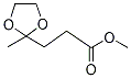 2-Methyl-1,3-dioxolane-2-propanoic Acid Methyl Ester-d2 Struktur