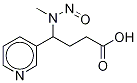 4-(Methylnitrosamino-d3)-4-(3-pyridyl)butyric Acid Struktur