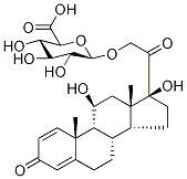 Prednisolone-d8 21-β-D-Glucuronide Struktur