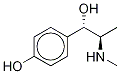 p-Hydroxyephedrine-d3 Struktur