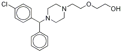 Hydroxyzine-D8 Struktur