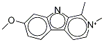 2-Methyl Harmine-d3 Struktur