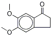 5,6-Dimethoxy-1-indanone-13C3 Struktur