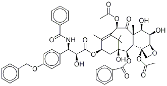 3'-p-O-Benzyl-6α-hydroxy Paclitaxel Struktur