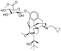 Buprenorphine β-D-Glucuronide Methyl Ester Struktur