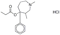 Proheptazine Hydrochloride
(Mixture of DiastereoMers) Struktur