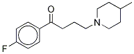 γ-(4-Methylpiperidino)-p-fluorobutyrophenone-d4 Struktur