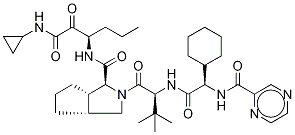 (R)-Telaprevir-d4  Struktur