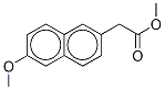 Methyl 6-Methoxy-2-naphthylacetate-d6 Struktur