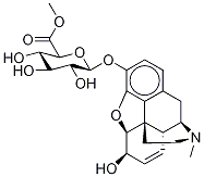 Morphine 3-β-D-Glucuronide Methyl Ester Struktur