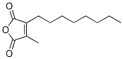 2-Methyl-3-octylMaleic Anhydride-d3 Struktur