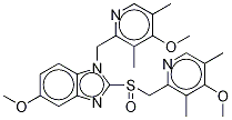 N-(4-Methoxy-3,5-diMethyl-2-pyridinyl)Methyl OMeprazole Struktur