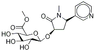 trans-3'-Hydroxycotinine-O-β-D-glucuronide Methyl Ester Struktur