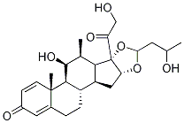 24-Hydroxybudesonide Struktur