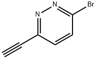 3-Bromo-6-ethynylpyridazine  Struktur