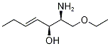 (2S,3R,4E)-2-Amino-4-hepten-1,3-diol Ethyl Ether Struktur