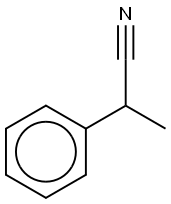 2-Phenylpropionitrile-d5 Struktur