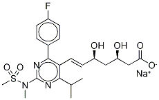 ent-Rosuvastatin SodiuM Salt Struktur