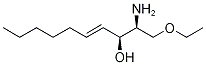 (2S,3R,4E)-2-Amino-4-decene-1,3-diol Ethyl Ether Struktur