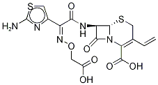 Cefixime-13C,15N2 Struktur