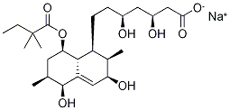 3',5'-Dihydrodiol SiMvastatin Acid SodiuM Salt Struktur