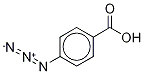 4-Azidobenzoic Acid-13C6 Struktur