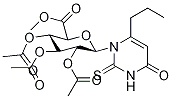 Propylthiouracil 2,3,4-Tri-O-acetyl-N--D-glucuronide Methyl Ester Struktur