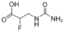 N-Carbamoyl-2-fluoro-β-alanine-13C3
 Struktur