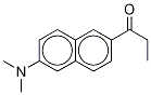 Prodan-d6 (fluorophore) Struktur