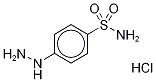 (4-Sulfamoylphenyl)hydrazine-d4 Hydrochloride Struktur