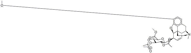 Codeine β-D-Glucuronide Triacetate Methyl Ester-d3 Struktur