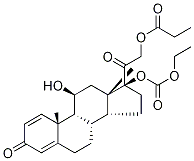 Prednicarbate-d3 Struktur