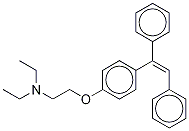 Deschloro CloMiphene-d5 Struktur