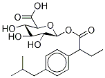 Butibufen Acyl-β-D-glucuronide
(Mixture of DiastereoMers) Struktur