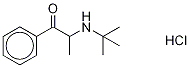 Deschloro Bupropion-d9 Hydrochloride Struktur