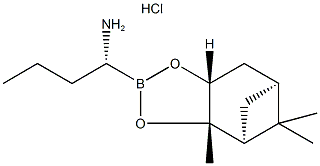 (R)-BoroNva-(+)-Pinanediol-HCl Struktur