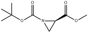 (R)-1-tert-Butyl 2-Methyl aziridine-1,2-dicarboxylate Struktur