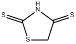 2,4-Thiazolidinedithione Struktur