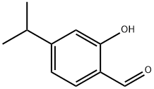 2-Hydroxy-4-isopropylbenzaldehyde Struktur