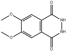 6,7-DiMethoxy-1,4-phthalazinediol Struktur