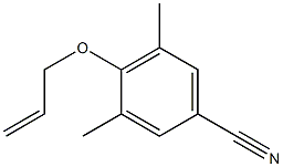 4-(Allyloxy)-3,5-dimethylbenzonitrile Struktur