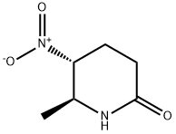 6-Methyl-5-nitropiperidin-2-one Struktur